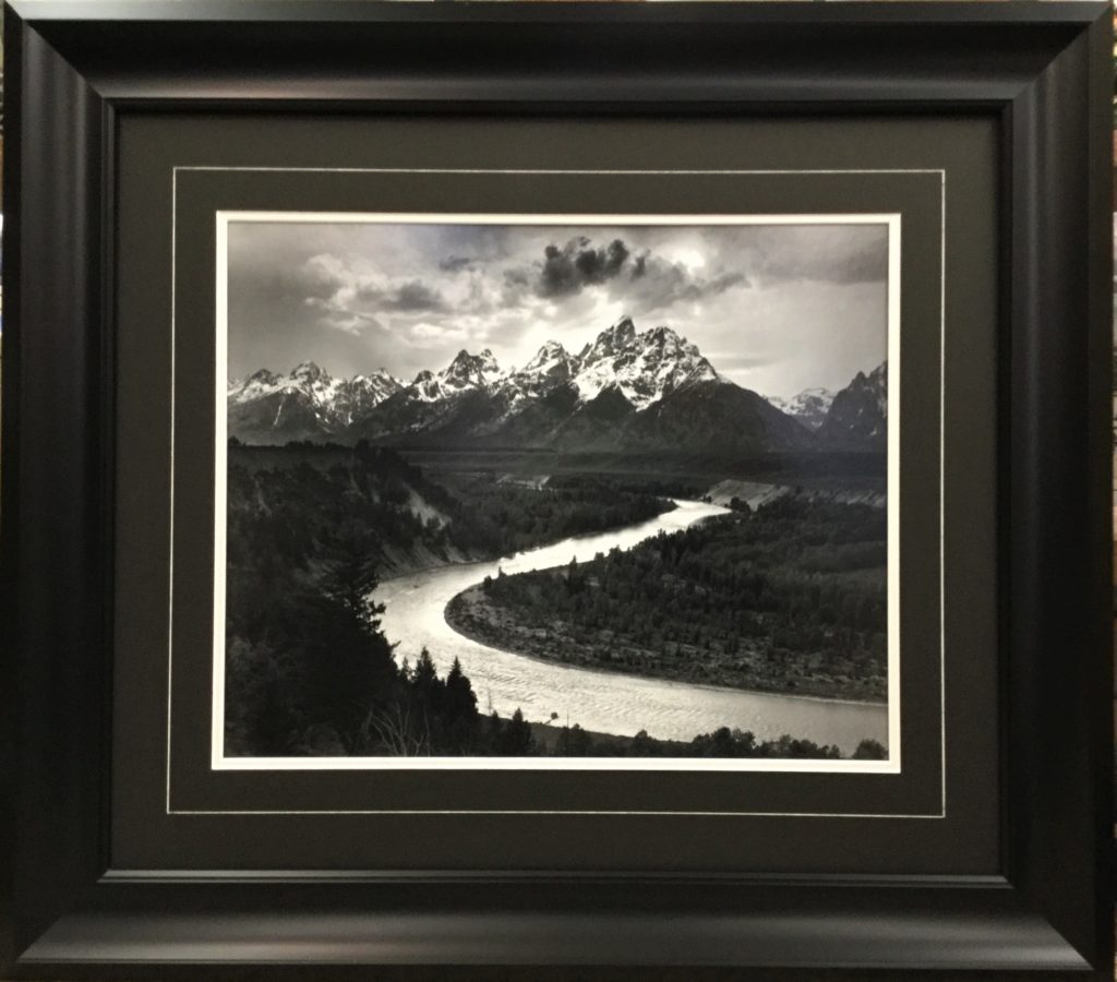 Tetons and Snake River by Ansel Adams – Wild Spirits Art Gallery in ...